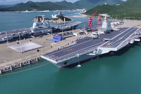 China’s Next-Gen Aircraft Carrier Fujian Sets Sail for High Seas