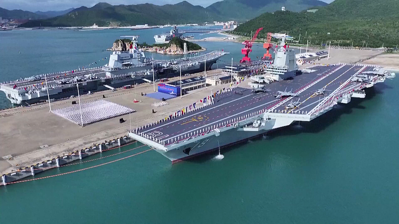 China’s Next-Gen Aircraft Carrier Fujian Sets Sail for High Seas