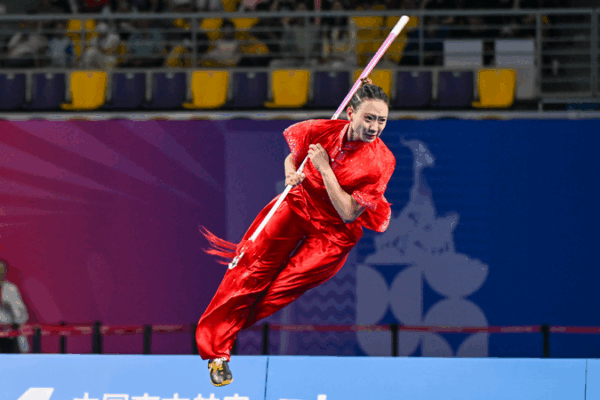 Yao Yang’s Triple 9.830 Clinches All-Around Wushu Gold