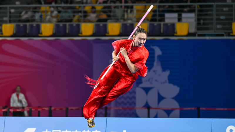 Yao Yang’s Triple 9.830 Clinches All-Around Wushu Gold