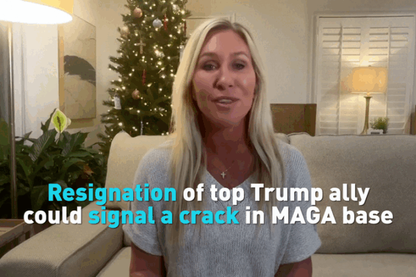Marjorie Taylor Greene’s Resignation Sparks Questions on MAGA Unity video poster
