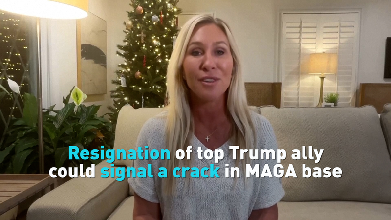 Marjorie Taylor Greene’s Resignation Sparks Questions on MAGA Unity video poster
