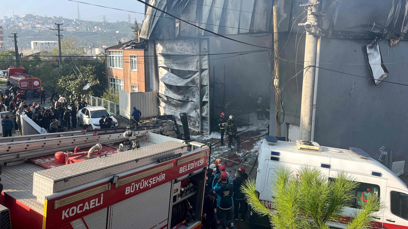 QJNE62T8XBO8HSSP3ASA - News for amigos, by amigos Six Dead in Fire at NW Türkiye Cosmetics Factory