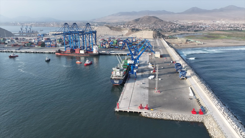 ZPOITXLFENW1L34JL9OS - News for amigos, by amigos Peru’s Chancay Megaport Celebrates 1-Year Thriving Debut 🎉 video poster