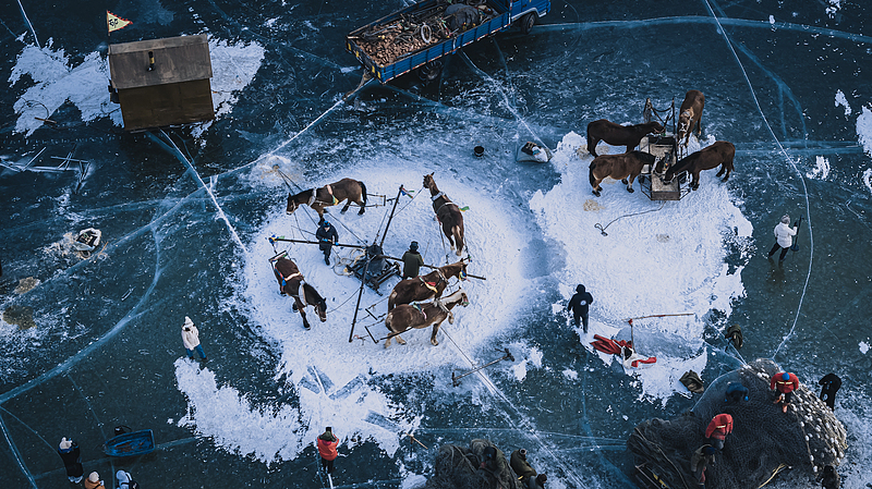 Ice & Fish: Inside Chagan Lake’s Winter Fishing Festival video poster