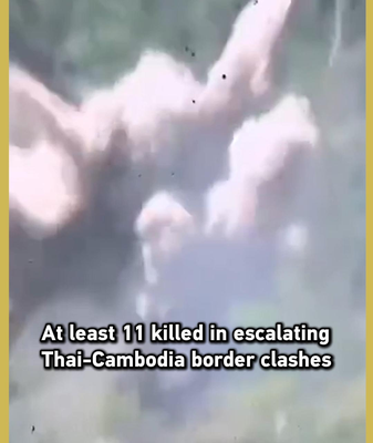 At_least_11_killed_in_Thai_Cambodia_border_clashes video poster