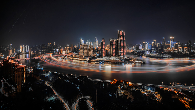 Discover Chongqing’s Chaotianmen Port where skyline meets rivers video poster