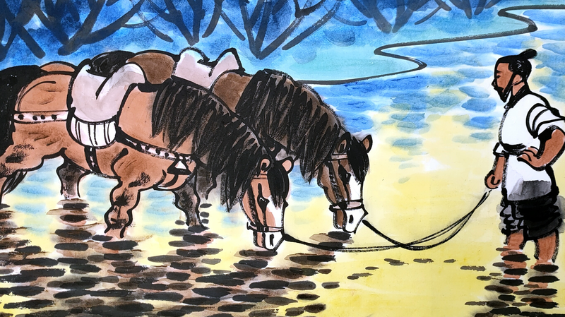 Qiu Liquan’s Horse-Inspired Art Gallops into Beijing