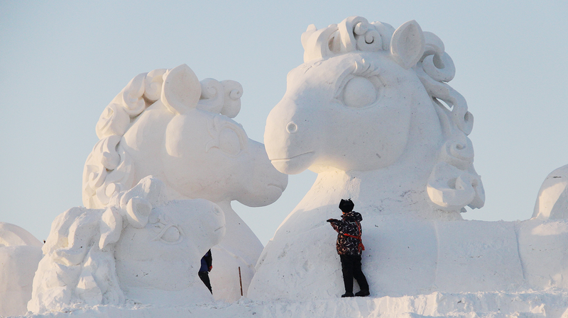 Fairy_Tale_Pony_Family_Rises_at_Harbin_Ice___Snow_World - News for amigos, by amigos Fairy_Tale_Pony_Family_Rises_at_Harbin_Ice___Snow_World