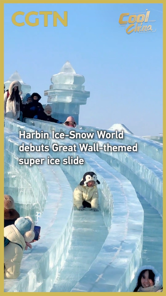 Harbin_s_Ice_Snow_World_Unveils_521m_Great_Wall_Super_Slide_poster - News for amigos, by amigos Harbin_s_Ice_Snow_World_Unveils_521m_Great_Wall_Super_Slide video poster