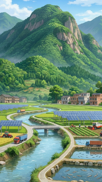 How_Chinese_Mainland_Villages_Are_Going_Green_and_Thriving_poster - News for amigos, by amigos How_Chinese_Mainland_Villages_Are_Going_Green_and_Thriving video poster