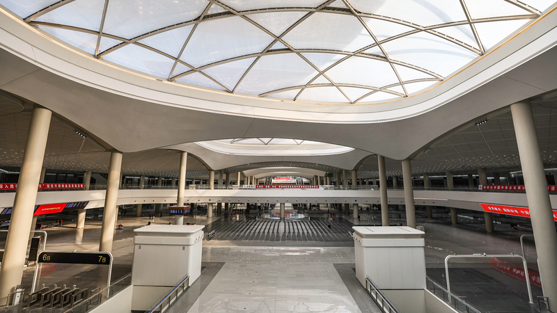 Inside Asia’s New Gigantic Underground Station in Beijing video poster
