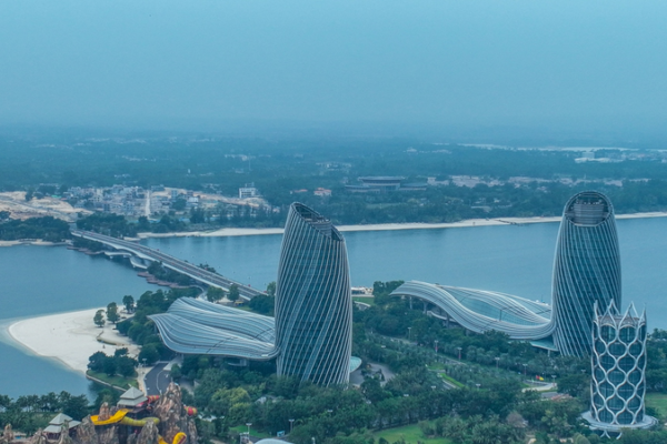Discover Hainan’s Ocean Flower Island: Modern Marvel by the Sea video poster