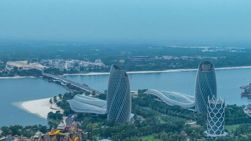Discover Hainan’s Ocean Flower Island: Modern Marvel by the Sea video poster