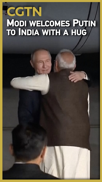 Modi_Greets_Putin_with_Warm_Hug_at_New_Delhi_Arrival_poster - News for amigos, by amigos Modi_Greets_Putin_with_Warm_Hug_at_New_Delhi_Arrival video poster