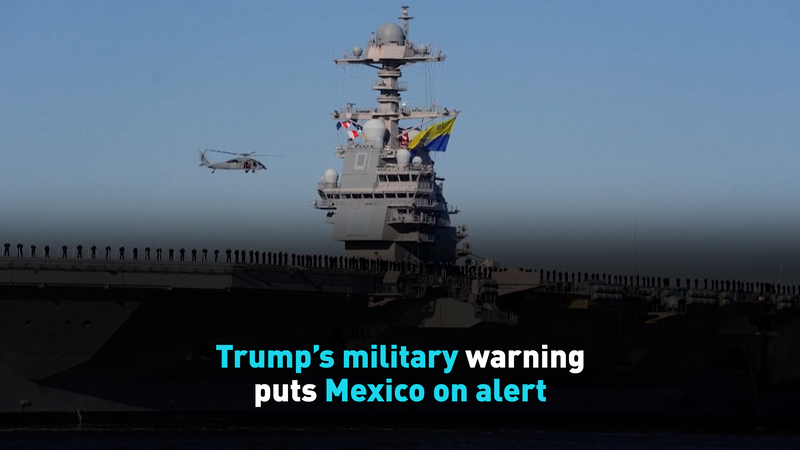 Trump’s Military Warning Puts Mexico on Alert video poster