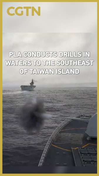 PLA_Launches_Naval_Drills_Southeast_of_Taiwan_Island video poster