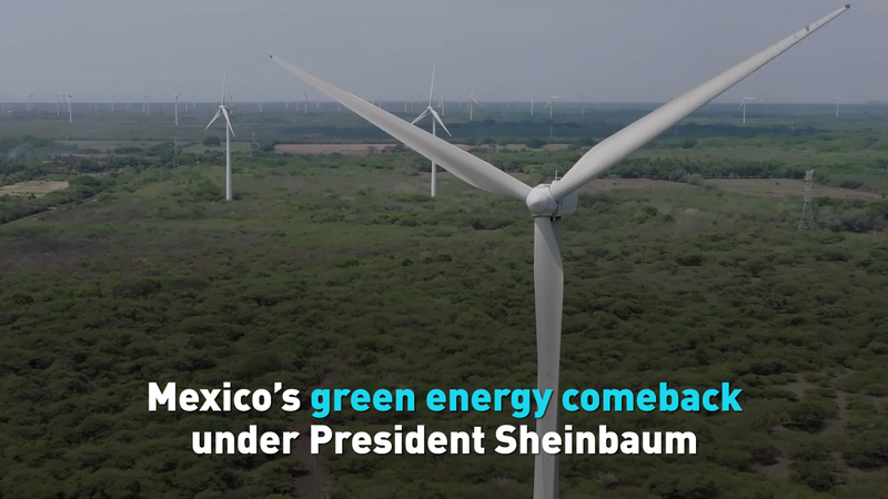 Q12ZOL51AG0OAG7LH4JD - News for amigos, by amigos Mexico’s Green Energy Rebound Under President Sheinbaum video poster