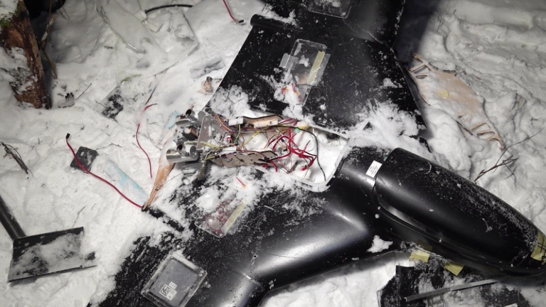 Russia_s_MoD_Unveils_Drone_Debris_Footage_from_Putin_Residence_Attack