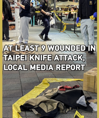 Smoke_Grenade_and_Knife_Attack_Near_Taipei_MRT_Leaves_9_Injured video poster