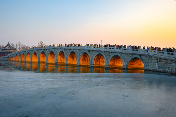 Sunset_Magic__Seventeen_Arch_Bridge_Glows_at_Summer_Palace video poster