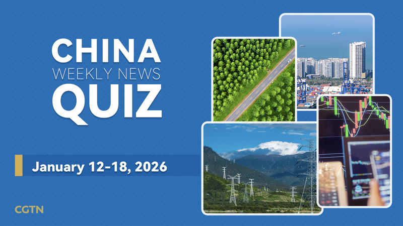 China Weekly News Quiz: Jan 12-18, 2026 – Test Your News IQ!