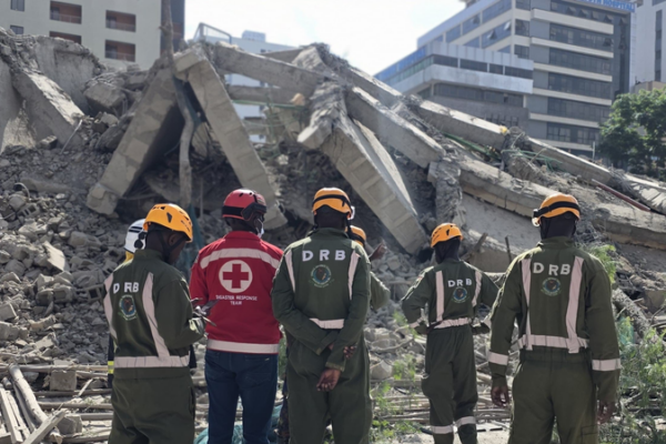 16-Storey Building Collapses in Nairobi’s South C, Four Feared Trapped
