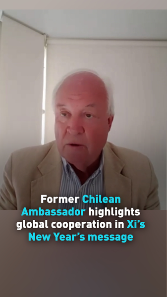 43EQNTWVWXJPTWVDYCCC - News for amigos, by amigos Ex-Chilean Ambassador on Xi’s 2026 New Year Vision: China Aims for Global Leadership video poster