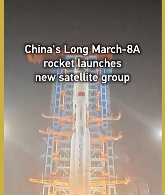 Long March-8A Launches 18th Batch of Internet Satellites 🚀 video poster