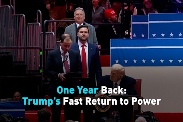 One Year Later: Trump’s Swift Return and What’s Next video poster