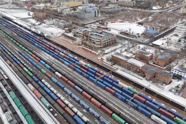 Alataw Pass: Top China–Europe Freight Hub in 2025 video poster