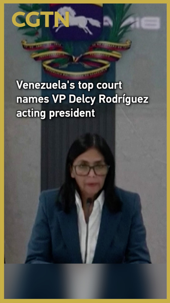 Venezuela's VP Delcy Rodríguez Named Acting President After Maduro's Capture video poster