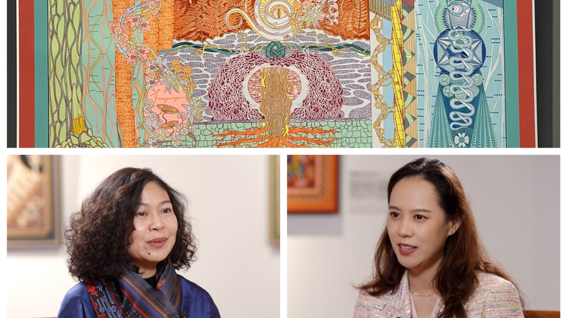 Silk & Stories: Fan Yanyan’s Art Bridges Cultures video poster