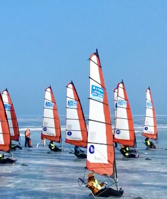 Thrilling Ice Sailing Regatta Boosts Winter Tourism at Xinjiang’s Bosten Lake video poster