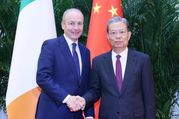 China_and_Ireland_Draw_a_New_Chapter__Zhao_Leji_Meets_Irish_Taoiseach