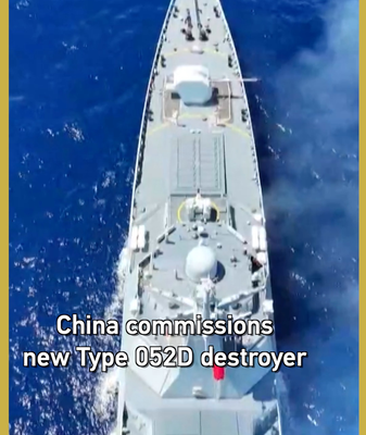 Chinese_Mainland_s_PLA_Navy_Commissions_New_Type_052D_Destroyer_Loudi video poster