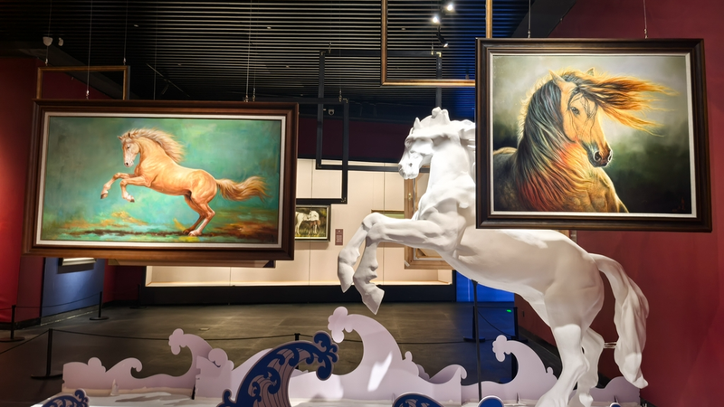 Galloping_into_Spring__Horse_Art_Show_at_Shenyang_Museum