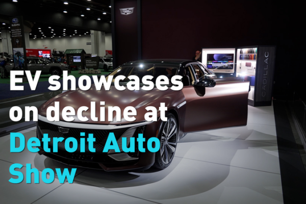 EV showcases dip at 2026 Detroit Auto Show 🚗⚡ video poster