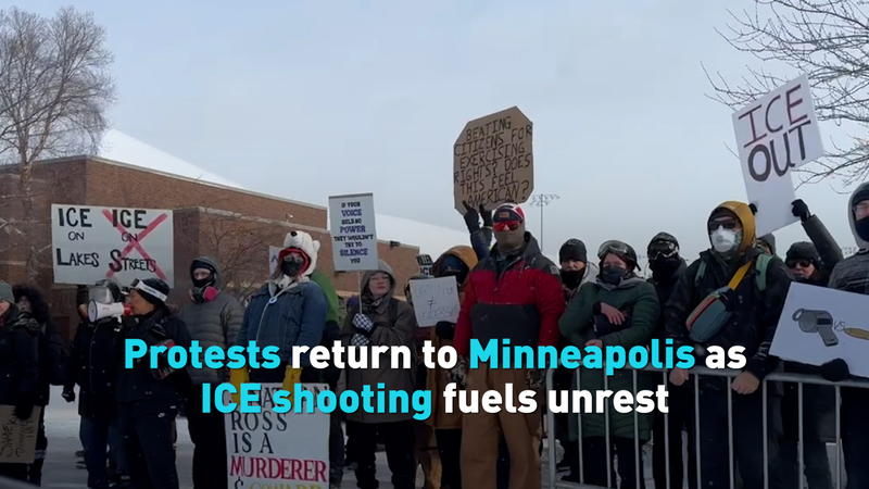 ICE_Shooting_Sparks_New_Protests_in_Minneapolis video poster