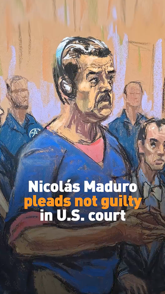 Maduro_Pleads_Not_Guilty_in_First_New_York_Court_Appearance video poster