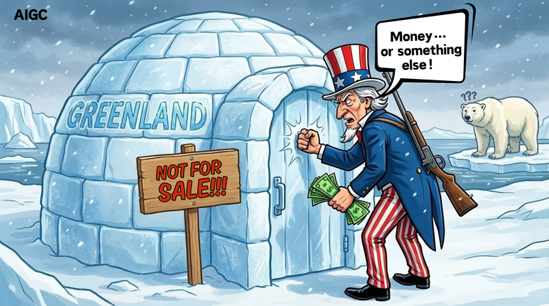 OV4LMWW6THZL5S9V6AI6 - News for amigos, by amigos Satirical Cartoon Mocks Trump’s Greenland Takeover Plan