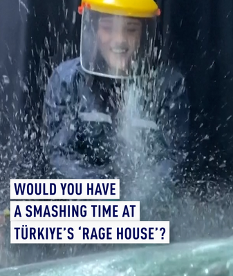 Türkiye's New 'Rage House' in Diyarbakır Lets You Smash to Destress video poster