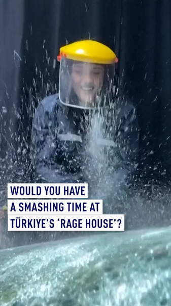 Türkiye's New 'Rage House' in Diyarbakır Lets You Smash to Destress video poster