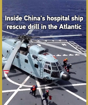Inside the Chinese mainland’s Silk Road Ark rescue drill in the Atlantic video poster