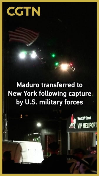 UKVI7MNXH6ZUTL1MHTWB - News for amigos, by amigos Nicolás Maduro Flown to New York After U.S. Military Capture video poster