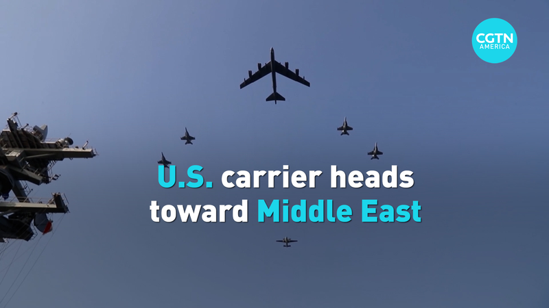 US_Carrier_Strike_Group_Heads_to_Middle_East_Amid_Iran_Tensions video poster