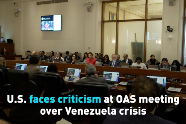 US_Under_Fire_at_OAS_Meeting_Over_Venezuela_Crisis video poster