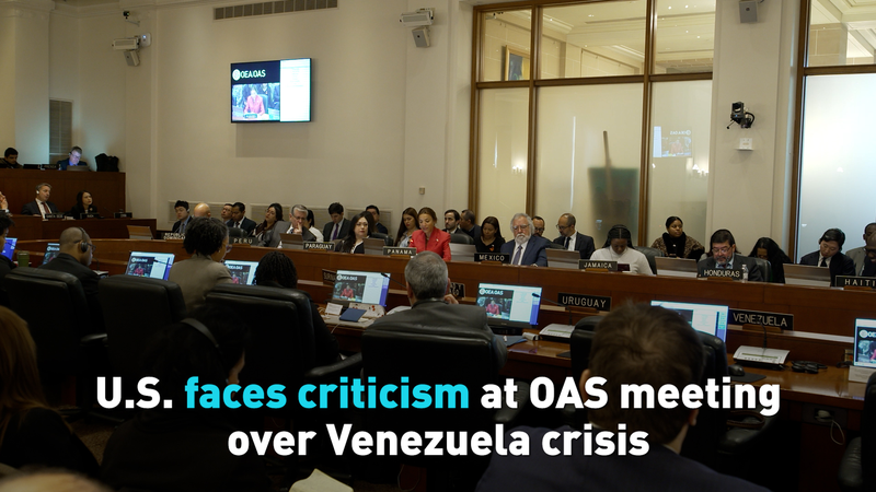 US_Under_Fire_at_OAS_Meeting_Over_Venezuela_Crisis_poster - News for amigos, by amigos US_Under_Fire_at_OAS_Meeting_Over_Venezuela_Crisis video poster