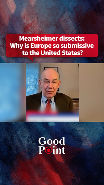 Mearsheimer Explains Europe’s Submissive Stance to the US video poster