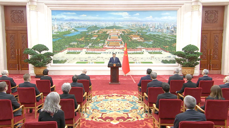 Xi_Urges_18_New_Ambassadors_to_Explore_the_Chinese_Mainland video poster